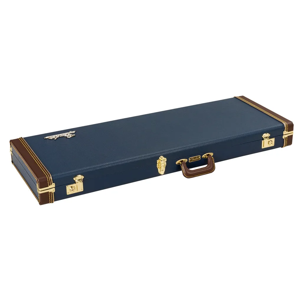 Fender - Classic Series Wood Case Strat/Tele, Navy Blue