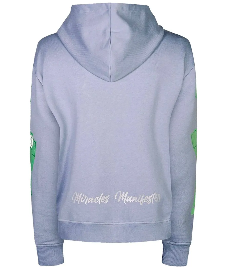 Fiesta Bull Reflective Affirmation Hoodie - Blue
