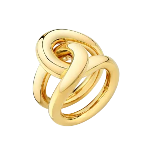 Fine Full Link Ring