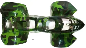 FJQ12 FAIRING PLASTICS BODY WORK FOR 50CC - 110CC QUAD ATV GREEN CAMO