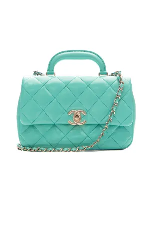 Flap Bag with Top Handle