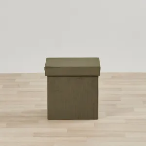 Foldit Ottoman - Small - Olive Green