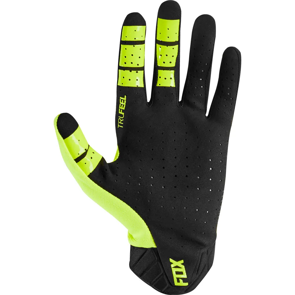Fox Flexair Gloves Lunar - Day Glo Yellow
