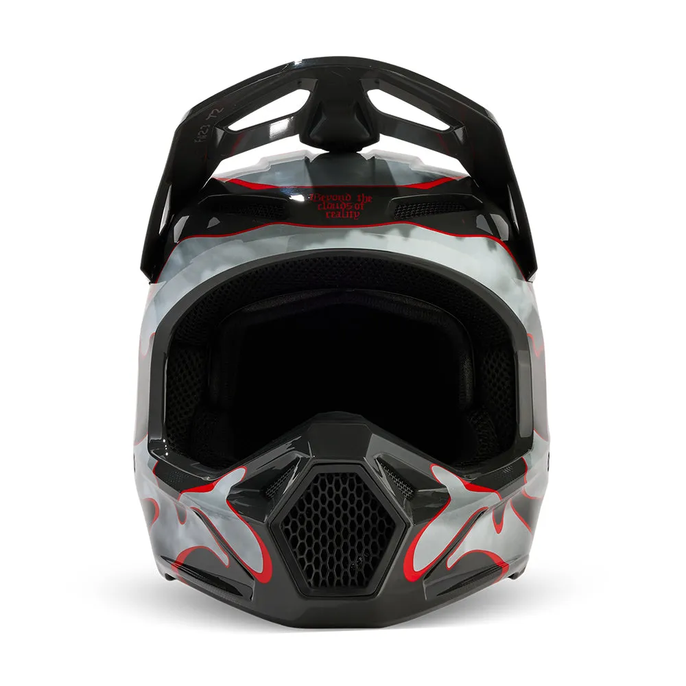 FOX V1 ATLAS HELMET MIPS CE [GREY/RED]