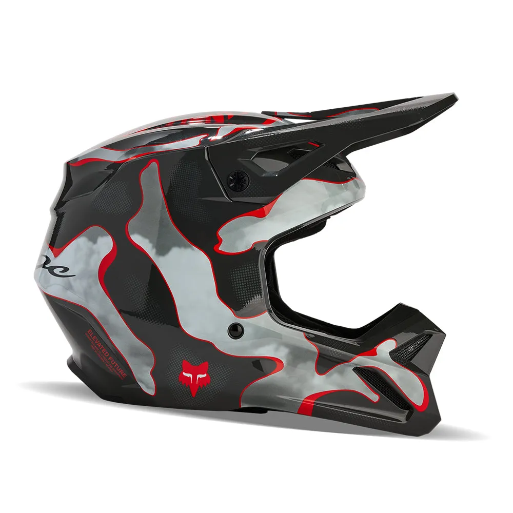 FOX V1 ATLAS HELMET MIPS CE [GREY/RED]