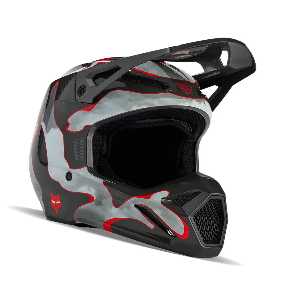 FOX V1 ATLAS HELMET MIPS CE [GREY/RED]