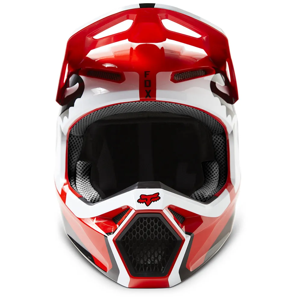 FOX V1 LEED HELMET MIPS ECE [FLO RED] XXL