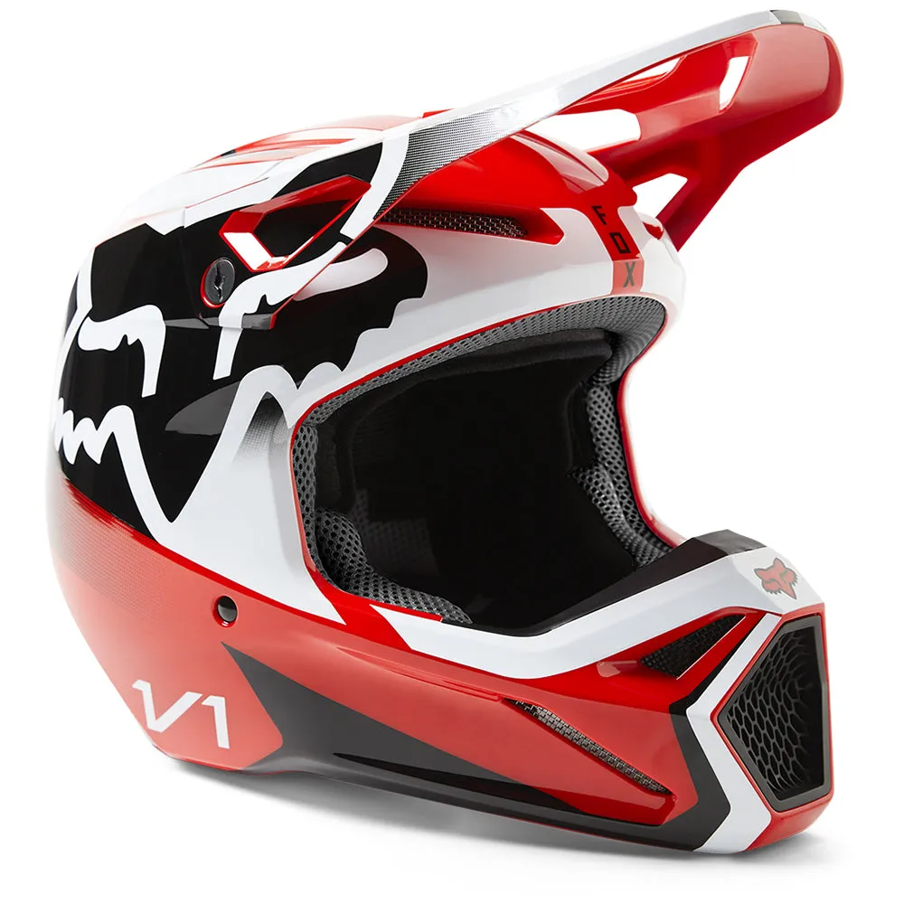 FOX V1 LEED HELMET MIPS ECE [FLO RED] XXL