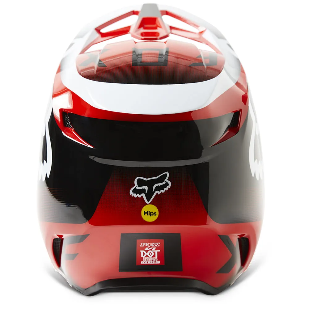 FOX V1 LEED HELMET MIPS ECE [FLO RED] XXL