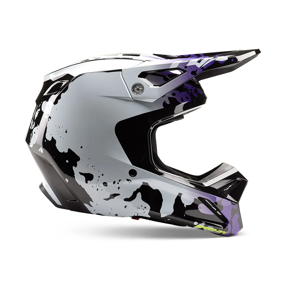 FOX V1 MORPHIC HELMET MIPS ECE [BLACK/WHITE]
