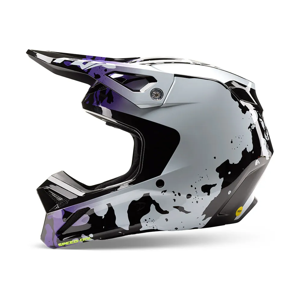 FOX V1 MORPHIC HELMET MIPS ECE [BLACK/WHITE]