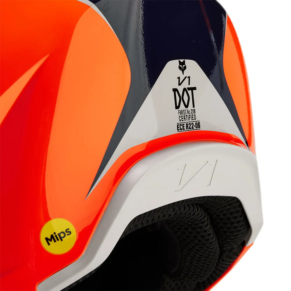FOX V1 NITRO HELMET MIPS CE [FLO ORANGE]
