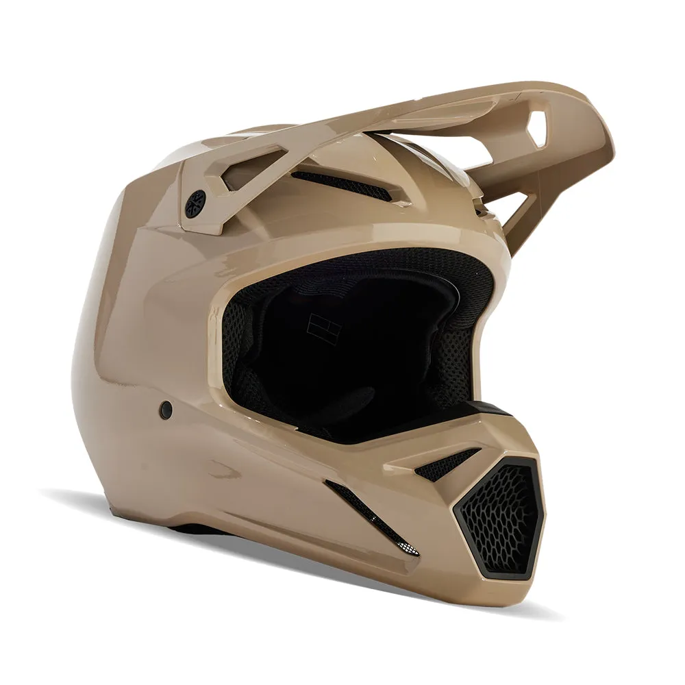 FOX V1 SOLID HELMET MIPS CE [TAUPE]