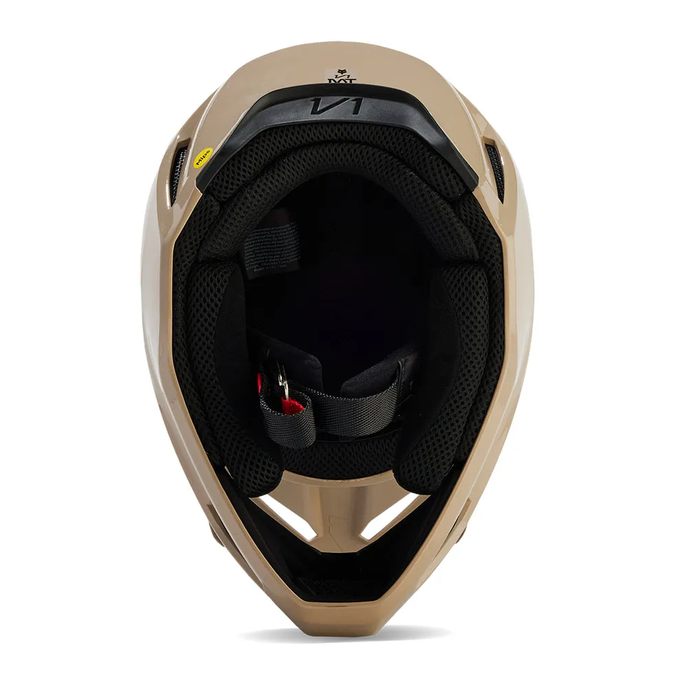 FOX V1 SOLID HELMET MIPS CE [TAUPE]