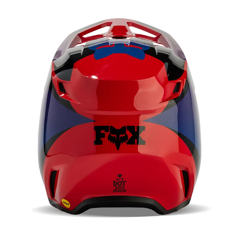 FOX V1 STREAK HELMET MIPS CE [FLO RED]
