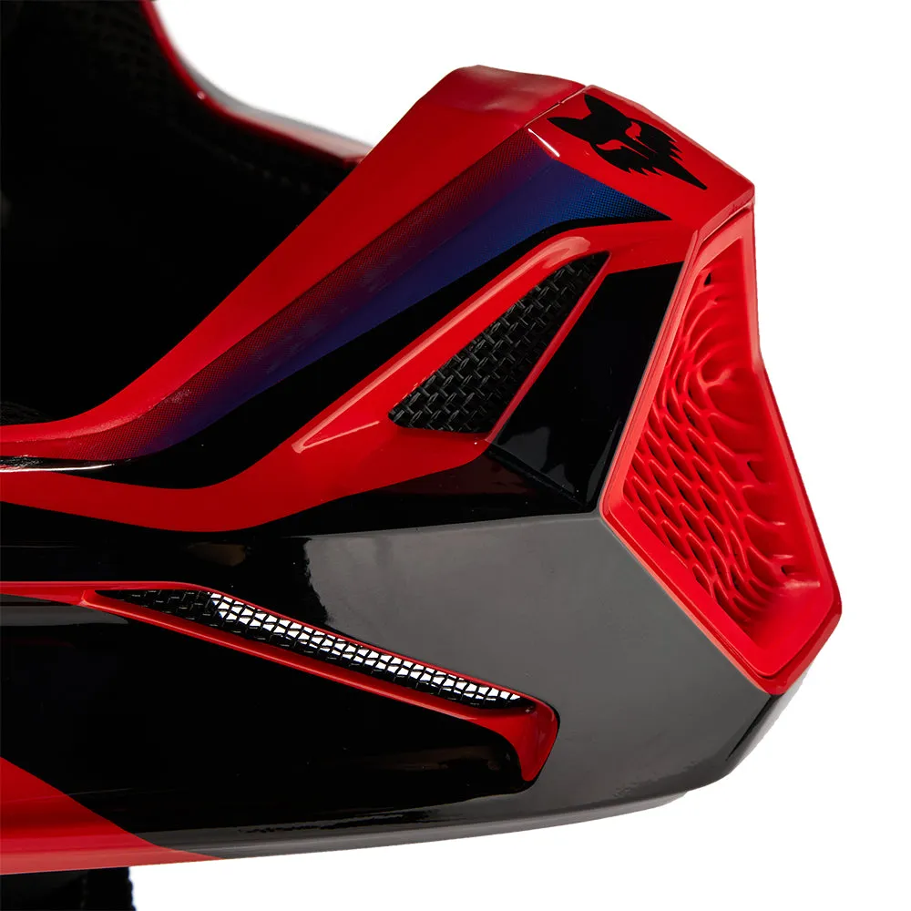 FOX V1 STREAK HELMET MIPS CE [FLO RED]