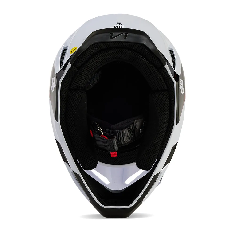 FOX V1 STREAK HELMET MIPS CE [WHITE]