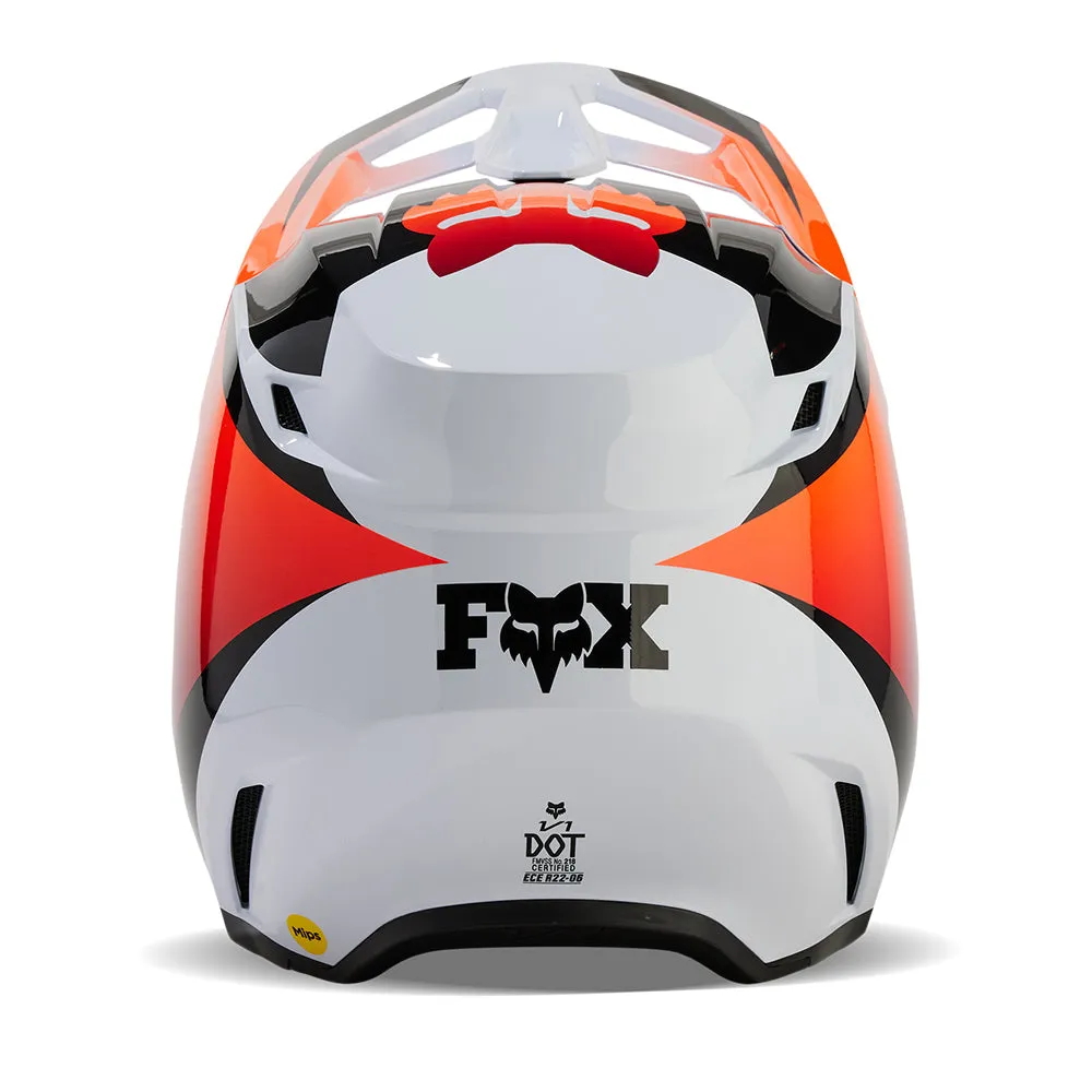 FOX V1 STREAK HELMET MIPS CE [WHITE]