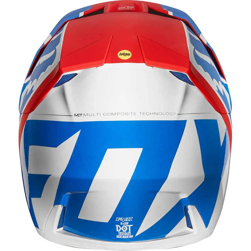 FOX V3 KILA HELMET ECE [BLUE/RED] S