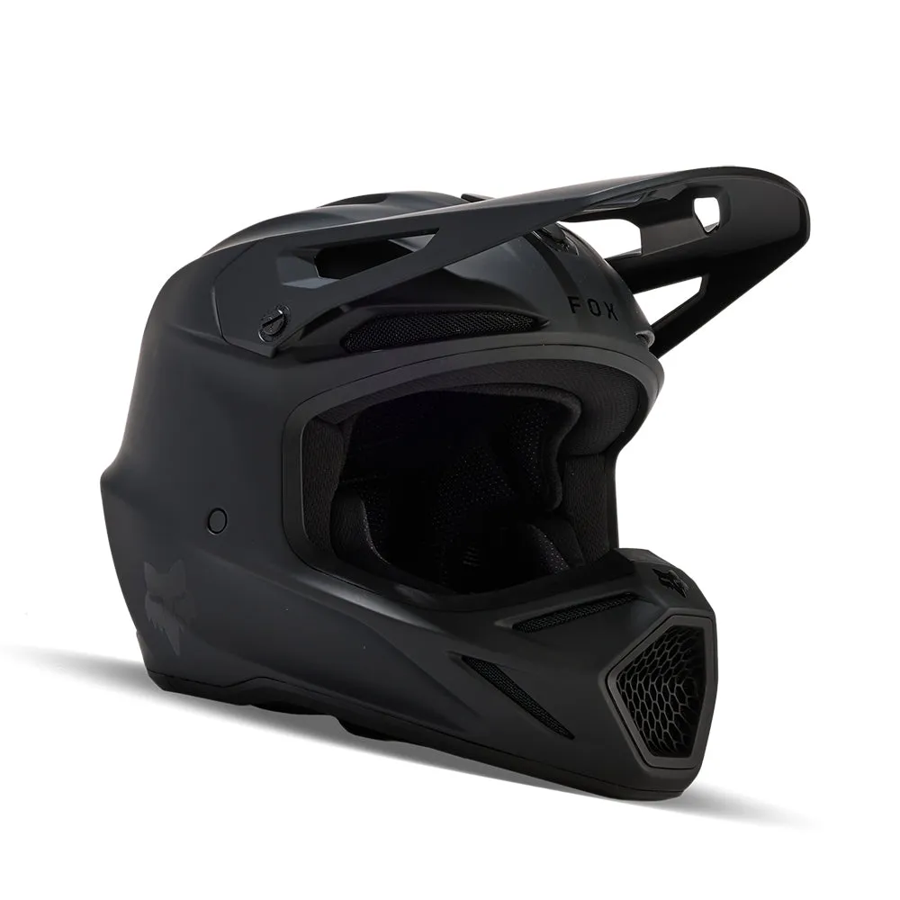 FOX V3 SOLID HELMET MIPS CE [MATTE BLACK]