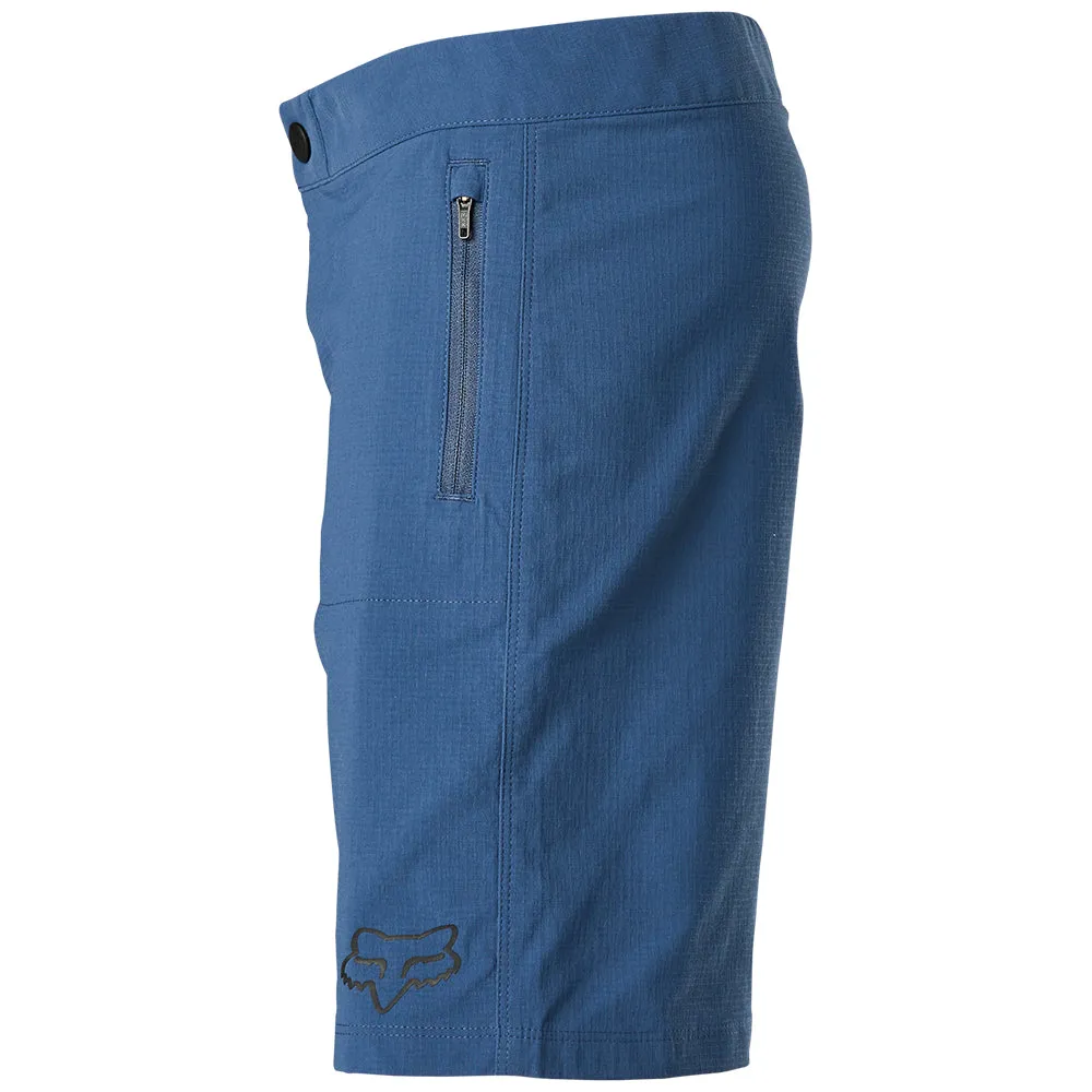 Fox Youth Ranger Shorts With Liner - Dark Indigo