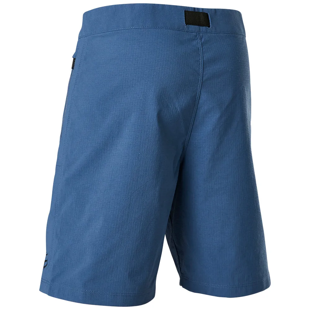 Fox Youth Ranger Shorts With Liner - Dark Indigo