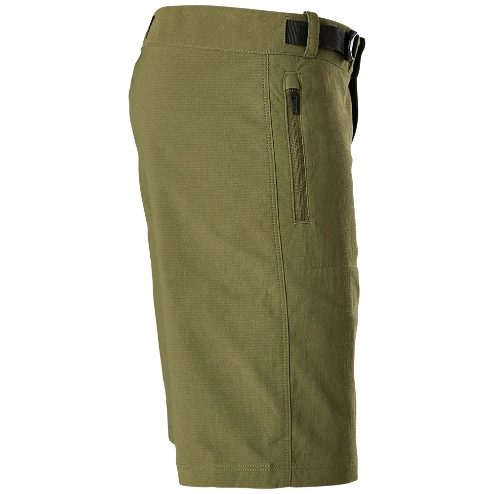 FOX YOUTH RANGER SHORTS WITH LINER [OLIVE GREEN]