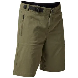 FOX YOUTH RANGER SHORTS WITH LINER [OLIVE GREEN]