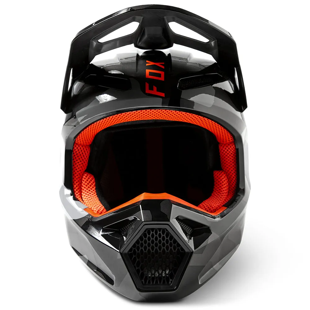 FOX YOUTH V1 BNKR HELMET MIPS ECE [GREY CAMO]