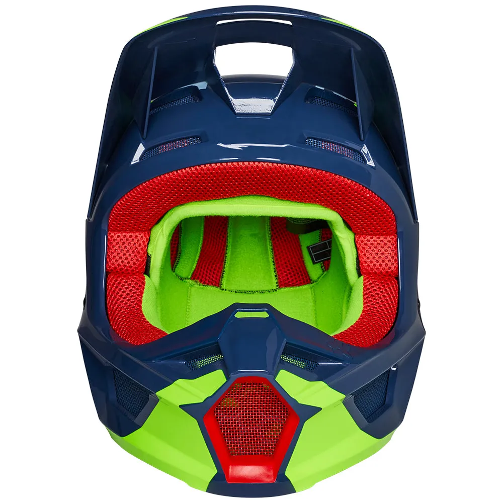 FOX YOUTH V1 VENZ HELMET ECE [DARK INDIGO] YS