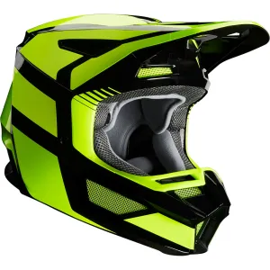 FOX YOUTH V2 HAYL HELMET ECE [FLO YELLOW]