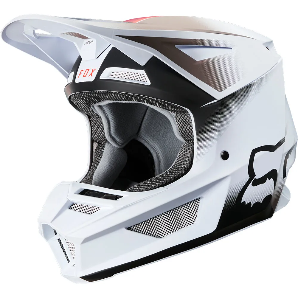 FOX YOUTH V2 VLAR HELMET ECE [WHITE]