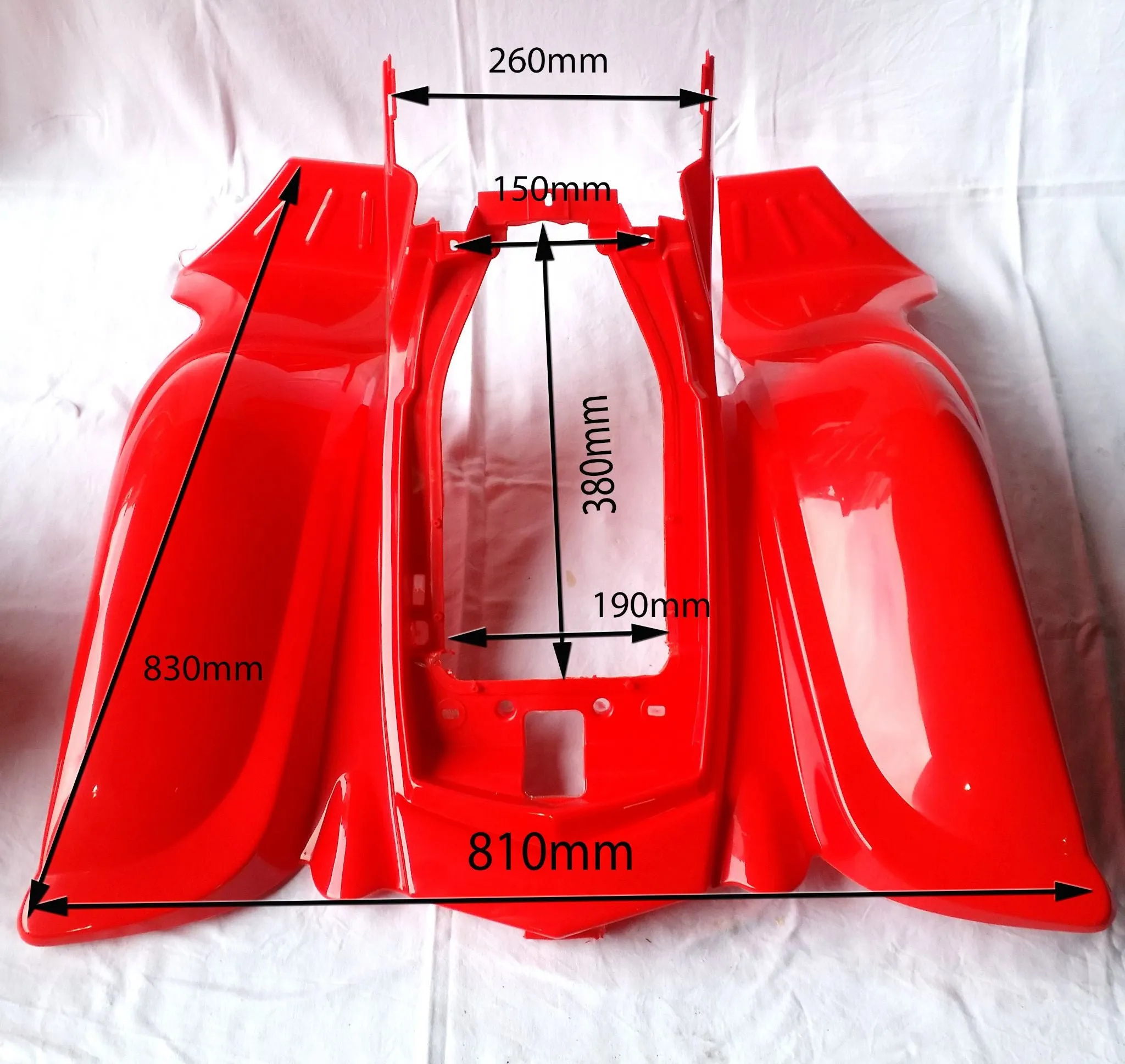 FQB02 COMPLETE FAIRING PLASTICS YAMOTO QUAD 150CC 200CC BASHAN S-3