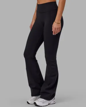 Fusion Everyday Flared Tight With Pockets - Black