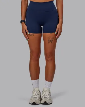 Fusion X-Short Tight With Pockets - Future Navy