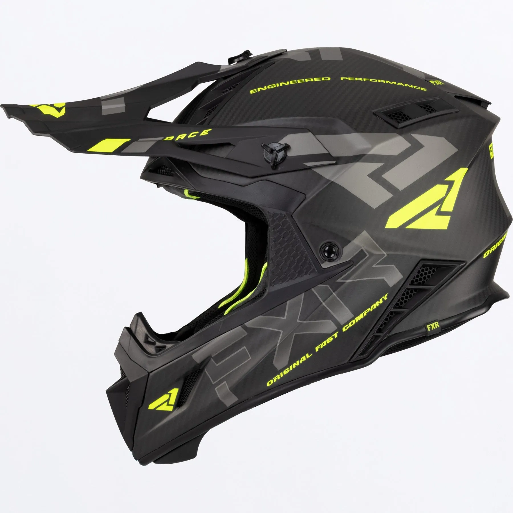 FXR Helium Carbon Helmet w/ Auto Buckle