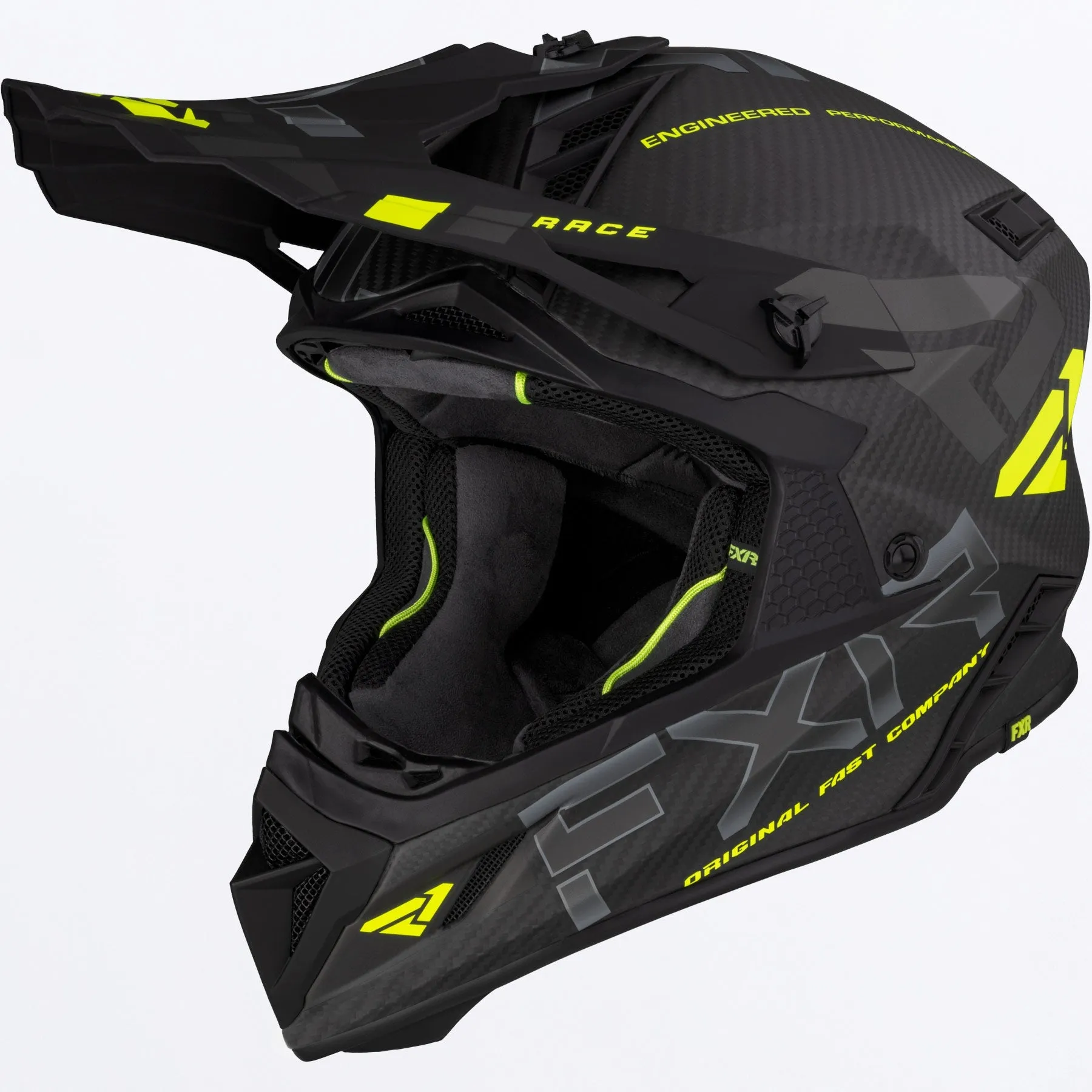 FXR Helium Carbon Helmet w/ Auto Buckle