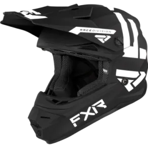 FXR Youth Legion Helmet, Black/White