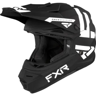 FXR Youth Legion Helmet, Black/White