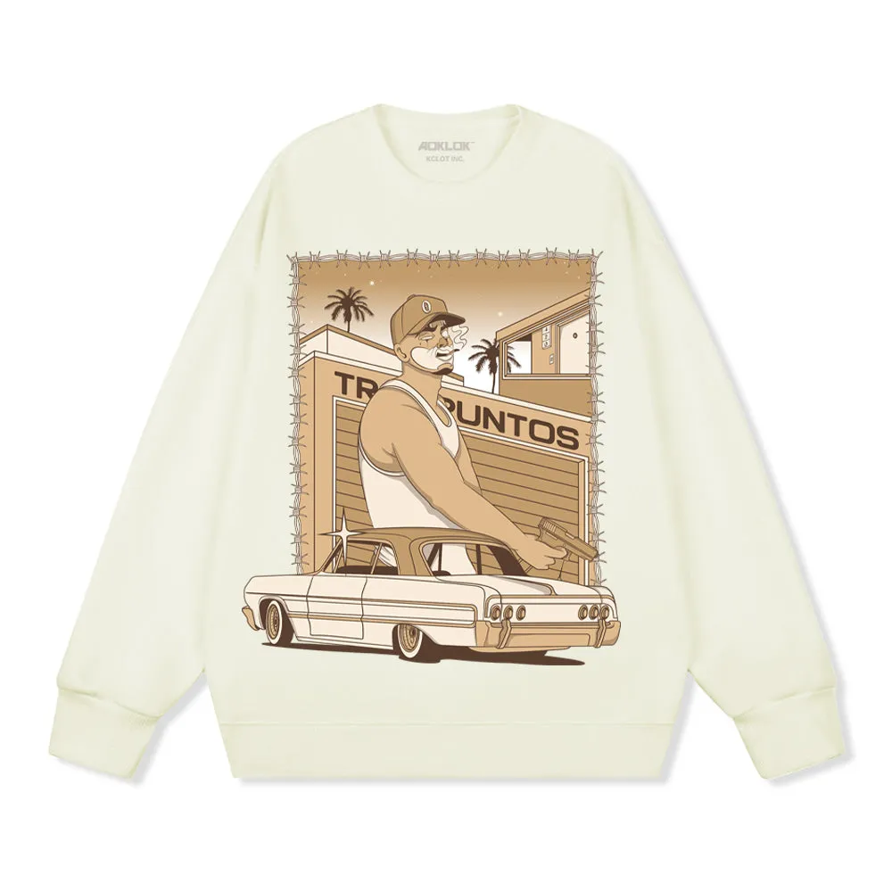GEG | B/A High Street Co-branded American Style Sweatshirt