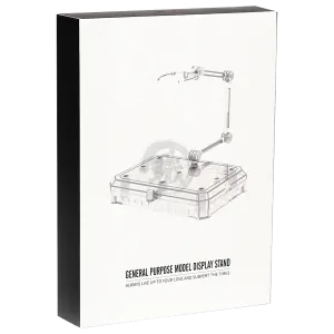 General Purpose Model Display Stand [Clear]