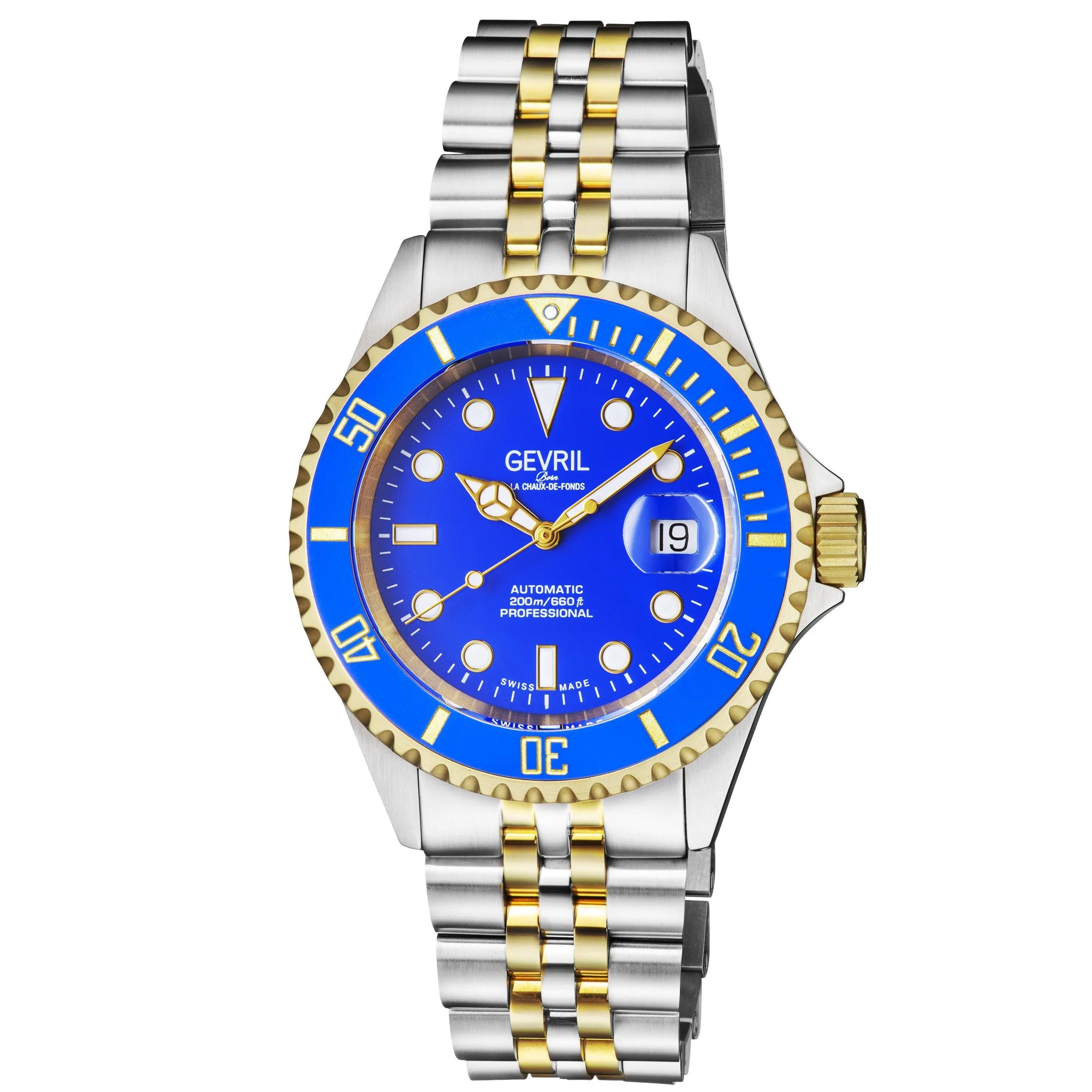 Gevril Wall Street - Ceramic Bezel