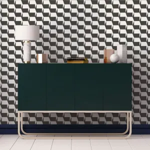 Gio Charcoal GI551 Self-Adhesive Wallpaper