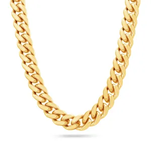 Gold Cuban Link Chain (10mm)