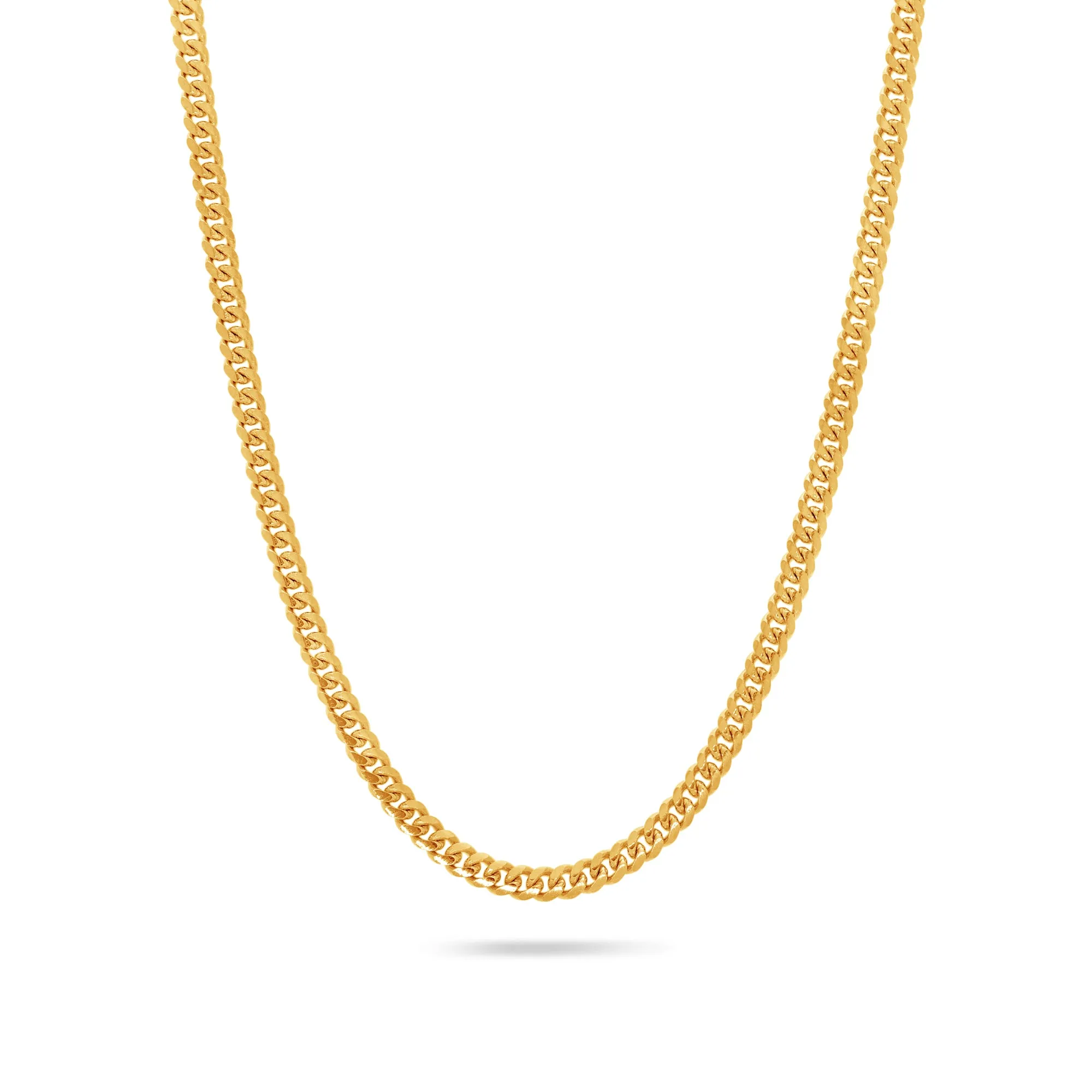 Gold Cuban Link Chain (2.7mm)
