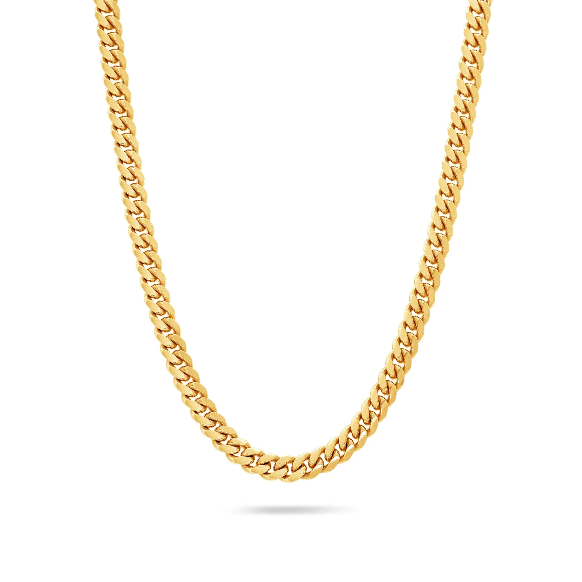 Gold Cuban Link Chain (5mm)