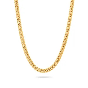 Gold Cuban Link Chain (5mm)