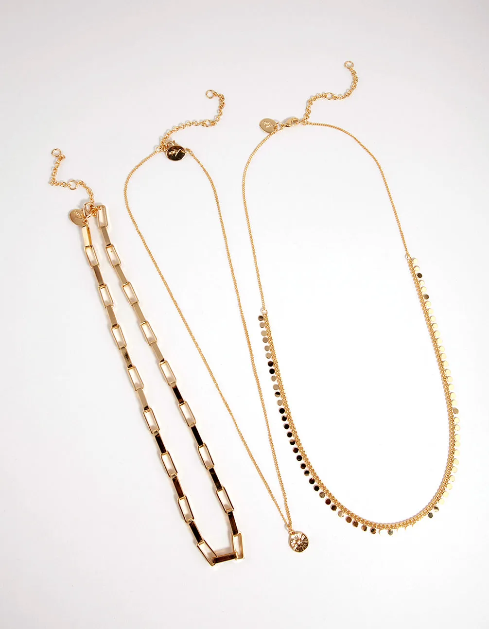 Gold Jingle Layered Necklace