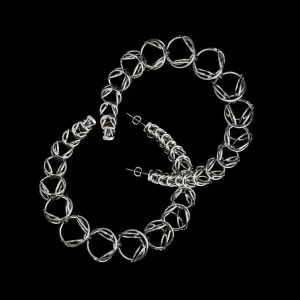 Graduated Ikaheka Hoop Earrings