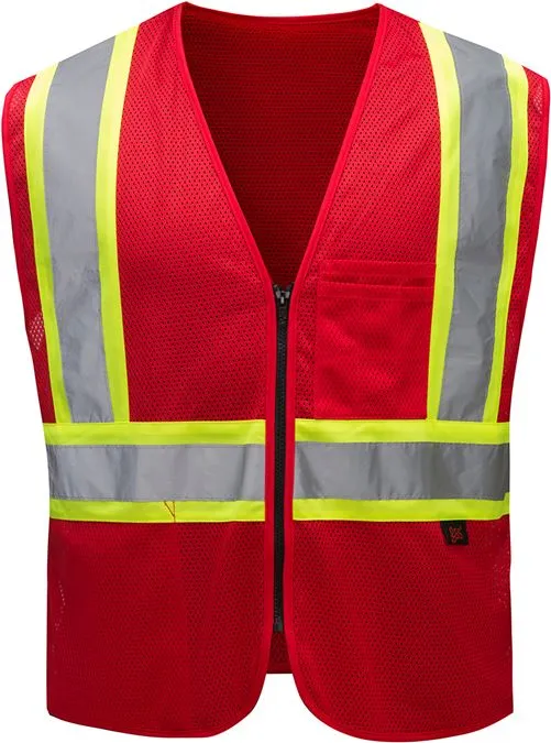 GSS Enhanced Visibility Multi-Color Vest, Non ANSI (each)